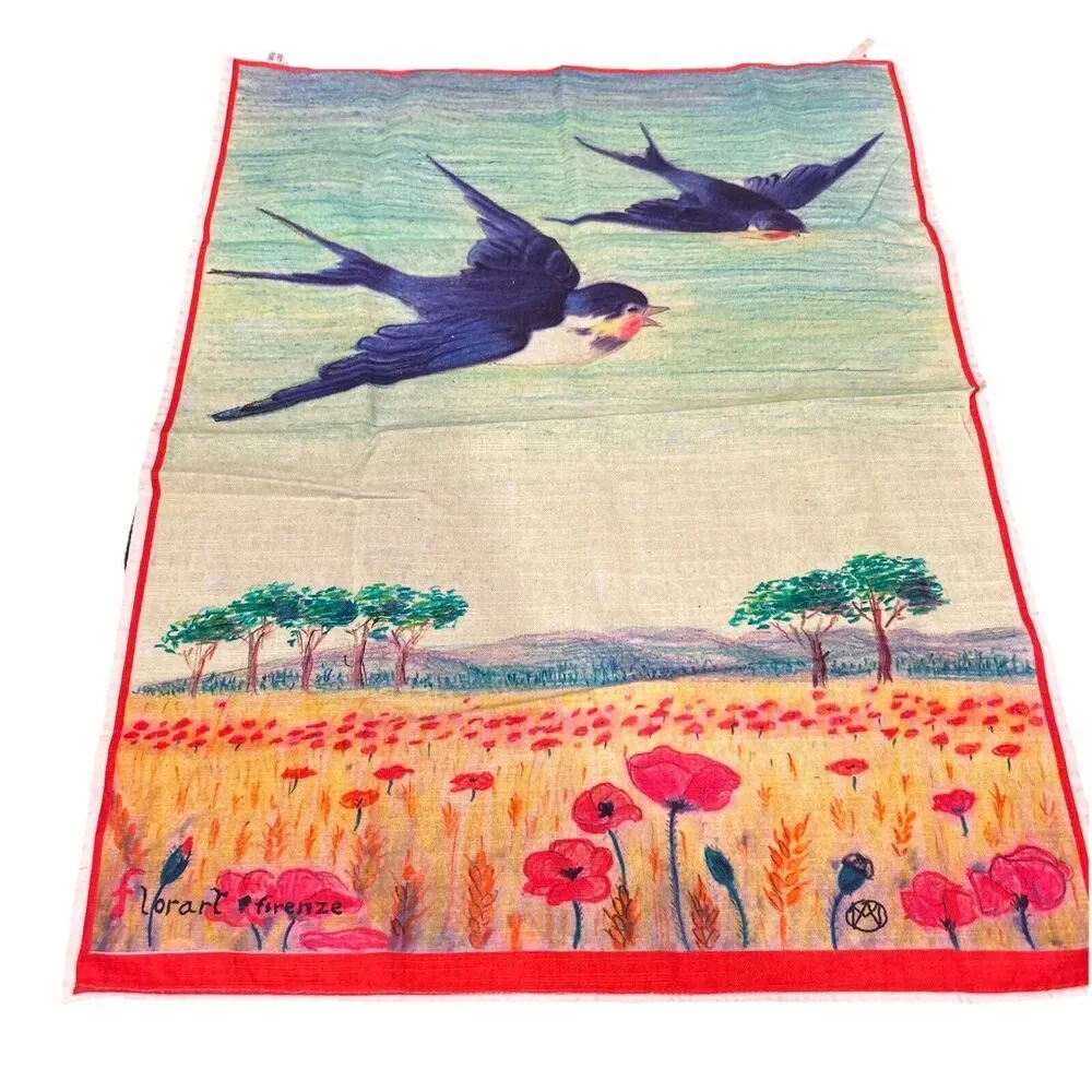 Misto Lino Table Napkin towel Bird County Cottage Italy